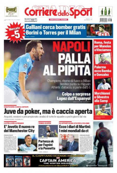 Corsport del 27 agosto