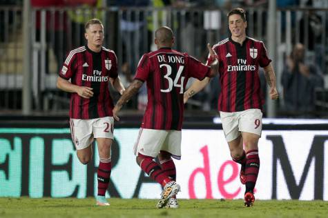 Il Milan a Empoli