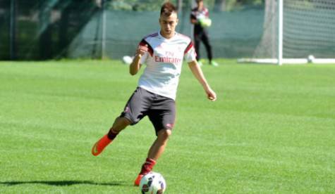 El Shaarawy in allenamento