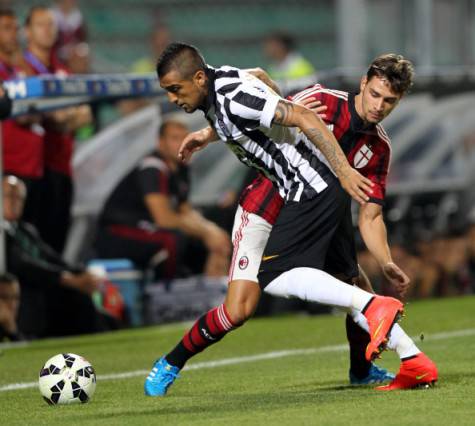 De Sciglio vs Vidal (Getty Images)