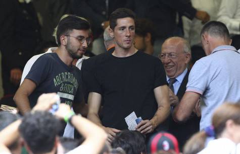 Torres in tribuna (Getty Images)