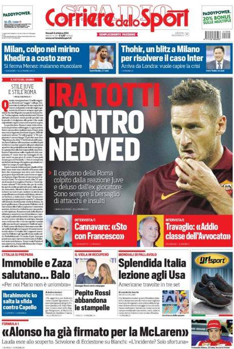 Corriere dello Sport 09-10-2014