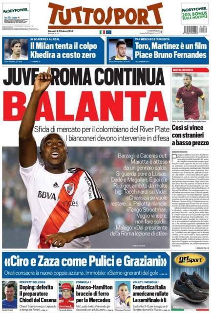 Tuttosport 09-10-2014