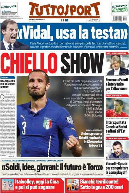 Tuttosport 11-10-2014