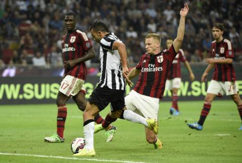 Ignazio Abate e Carlos Tevez (Getty Images)