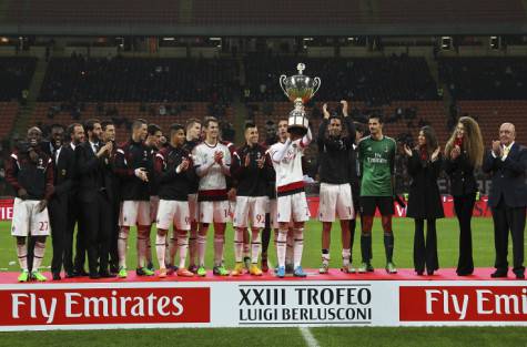 Milan vincitore del Trofeo Luigi Berlusconi (Getty Images)