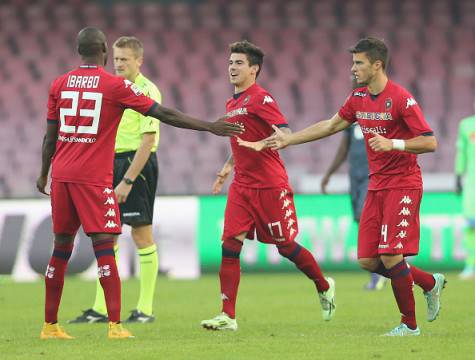 Napoli Cagliari 3-3 (Getty Images)