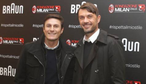 Javier Zanetti & Paolo Maldini (Getty Images)