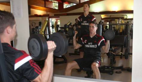 Allenamento Milanello (acmilan.com)