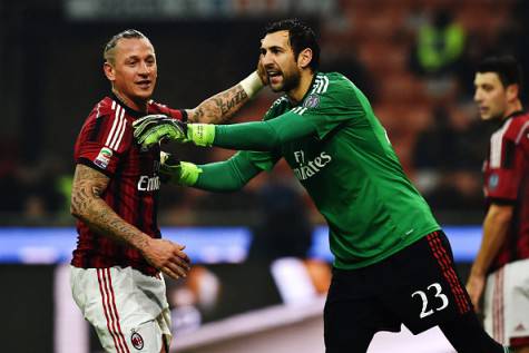 Diego Lopez & Philippe Mexes (Getty Images)