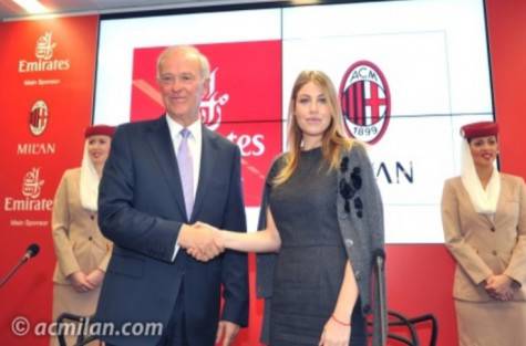 Tim Clark & Barbara Berlusconi (acmilan.com)