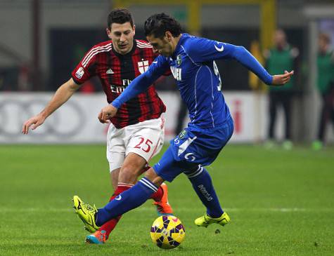 Bonera affronta Floccari (Getty Images)