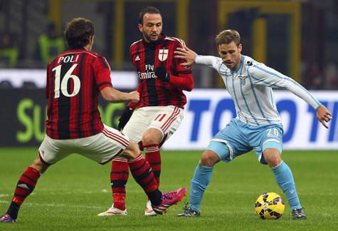 Biglia vs Poli & Pazzini (Getty Images)