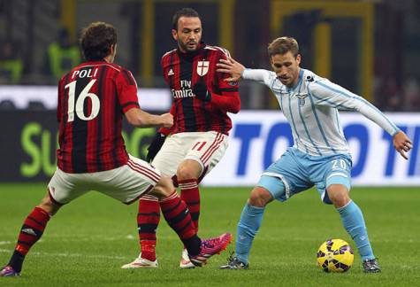 Biglia vs Poli & Pazzini (Getty Images) 