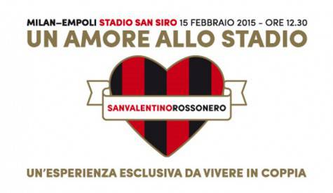 Iniziativa 'Un amore allo stadio' (Acmilan.com)