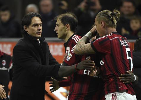 Inzaghi e Mexes (getty images)