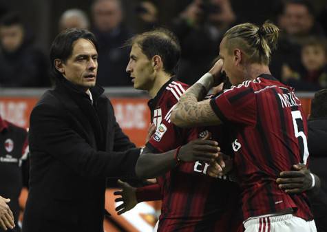 Inzaghi e Mexes (getty images)