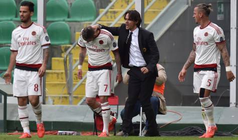 Suso, Menez, Inzaghi e Mexes (Getty Images)