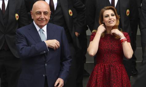 Adriano Galliani e Barbara Berlusconi (Getty Images)