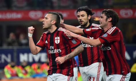 L'esultanza di Menez (getty images)