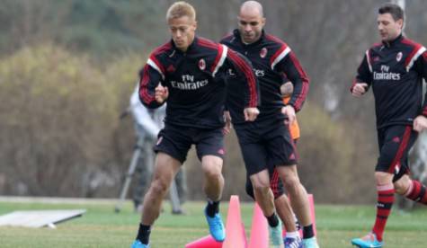 Allenamento Milanello (acmilan.com)