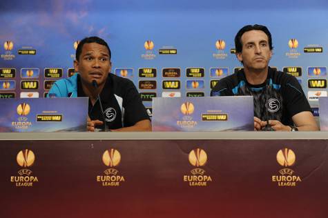 Carlos Bacca & Unai Emery (Getty Images)