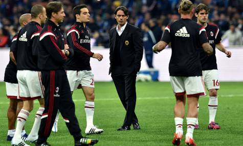 Inzaghi e il suo Milan (getty images)