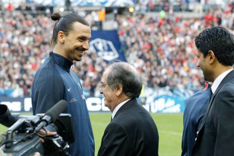 Zlatan Ibrahimovic premiato (Getty Images)