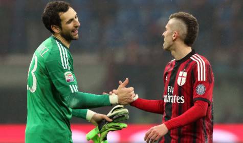 Diego Lopez e Jeremy Menez (foto google)