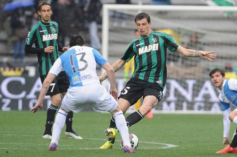 Acerbi contro il Chievo (getty images)