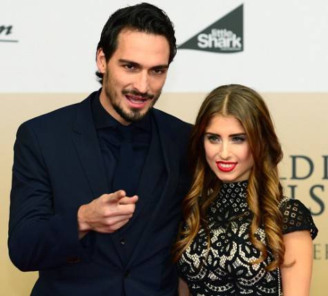 Mats Hummels e Cathy Fischer (Getty Images)