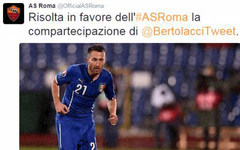 La Roma riscatta Bertolacci dal Genoa