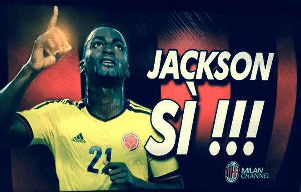 Anche Milan Channel annuncia: "Jackson Martinez sì" - FOTO