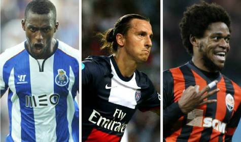 Martinez-Ibrahimovic-Luiz Adriano