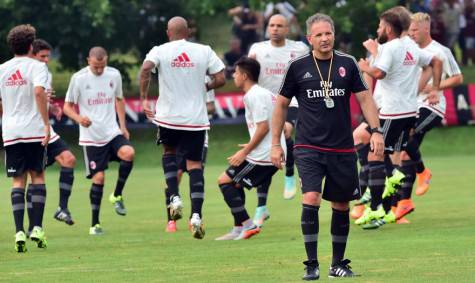 Sinisa Mihajlovic a Milanello (Getty Images)