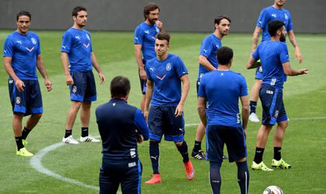 El Shaarawy e compagni in azzurro (getty images)