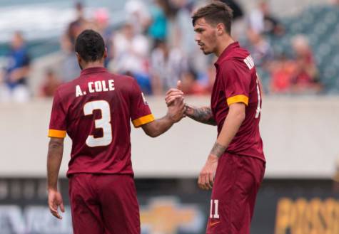 Ashley Cole e Alessio Romagnoli (getty images)