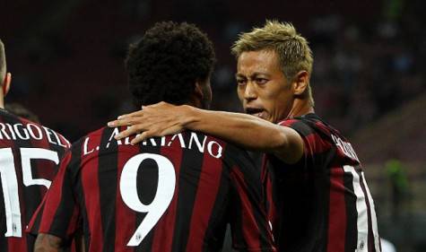 Luiz Adriano & Keisuke Honda (Getty Images)