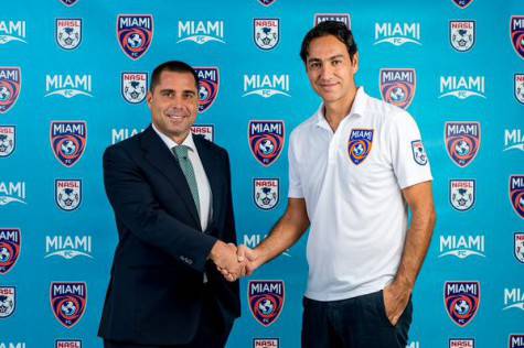 Alessandro Nesta nuovo allenatore del Miami FC (foto Twitter)