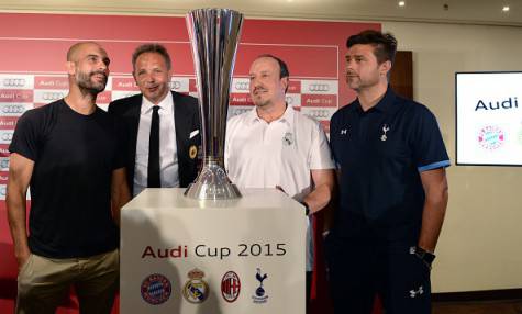 Pep Guardiola,  Sinisa Mihajlovic, Rafael Benitez e Mauricio Pochettino (Getty Images)