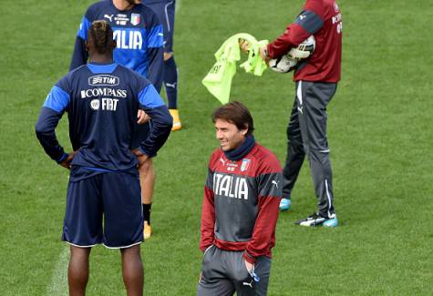 Antonio Conte in allenamento (Getty Images)