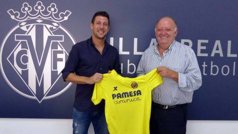 Daniele Bonera con la maglia del Villarreal (foto: villarrealcf.es)