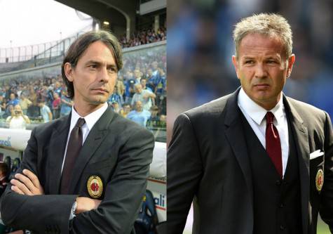 Filippo Inzaghi & Sinisa Mihajlovic (Getty Images)