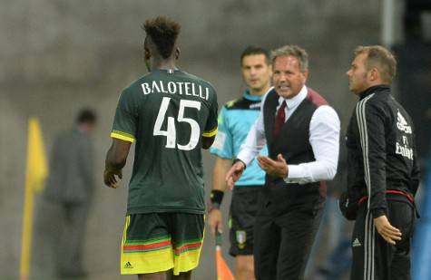 Balotelli e Mihajlovic (getty images)