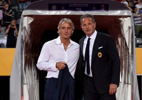 Roberto Mancini e Sinisa Mihajlovic (©Getty Images)