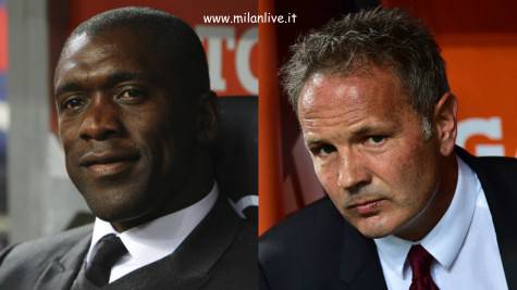 Clarence Seedorf e Sinisa Mihajlovic (Getty Images)