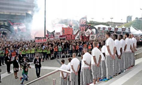 La festa a Casa Milan (foto acmilan.com)