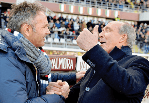 Sinisa Mihajlovic e Giampiero Ventura (foto tuttosport)