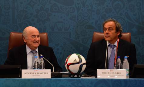 Joseph Blatter Michel Platini
