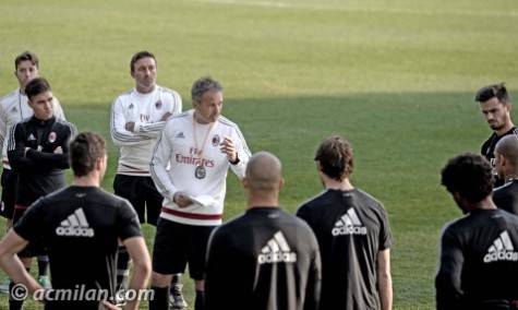 allenamento milanello